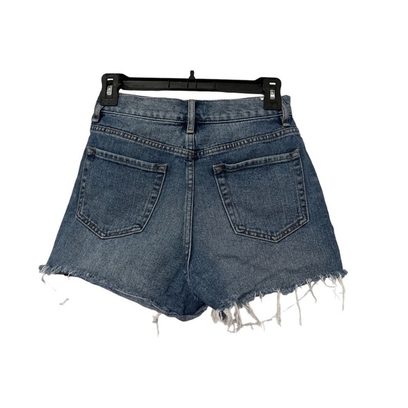 PacSun Medium Blue Ultra High Waisted Vintage Denim Shorts Size 25 - Picture 6 of 8